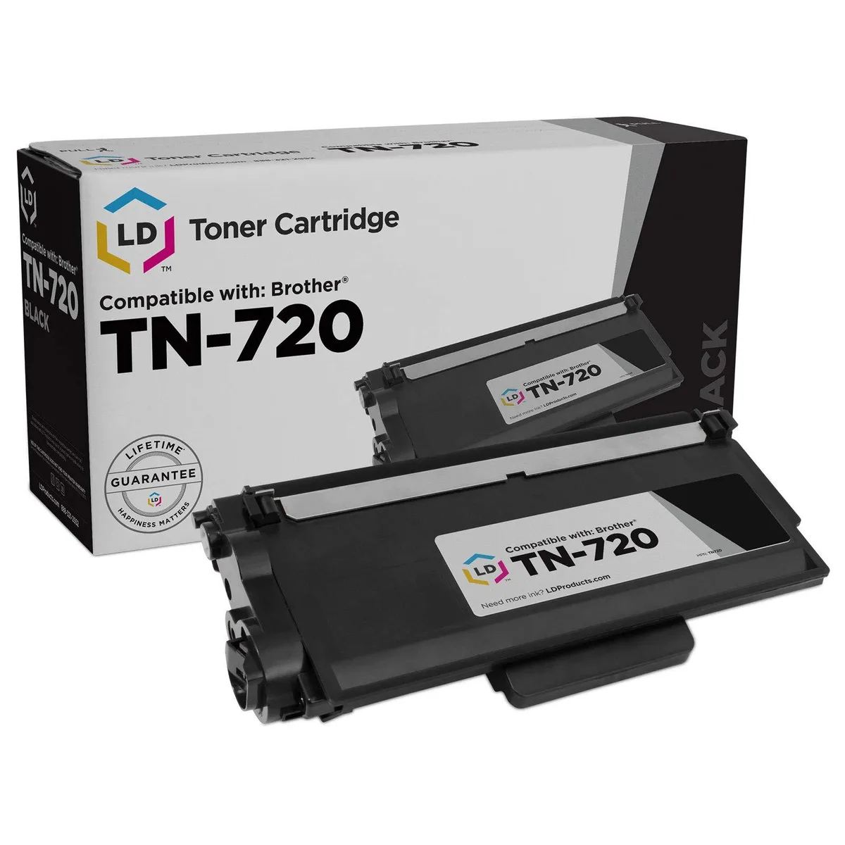 LD Products LD Products Compatible Toner Cartridge for Brother TN720 TN750 TN780 Black 30000 Pages — product photo