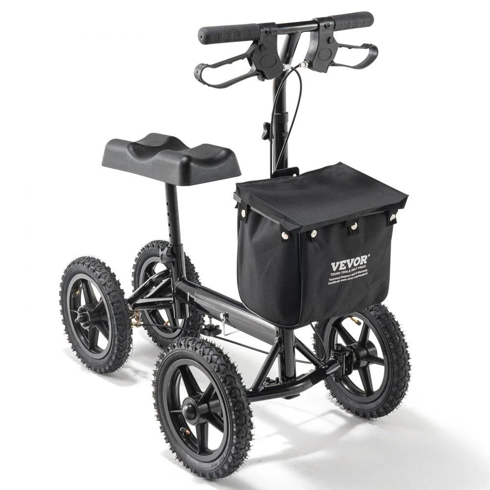 VEVOR VEVOR Folding Knee Scooter HFK-9277KD 12" Wheels 350 lbs — product photo