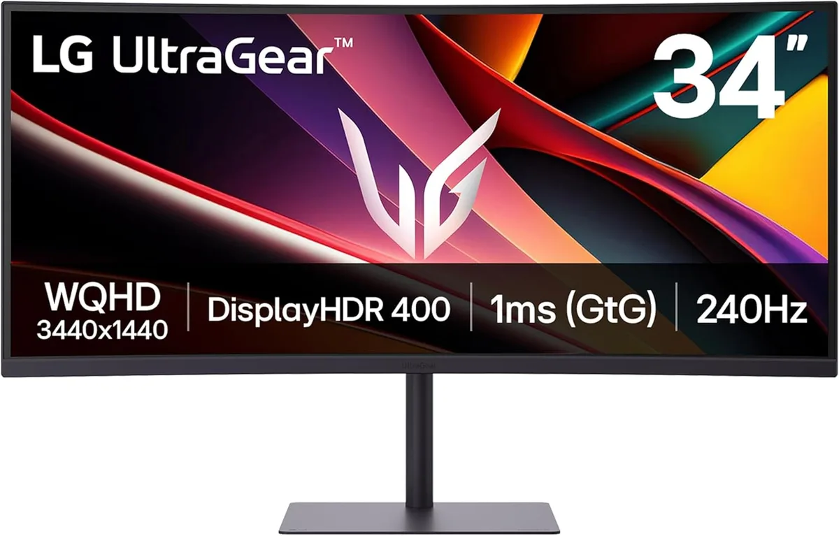 LG Electronics LG Electronics 34G630A-B 34" 240Hz curved gaming monitor — product photo