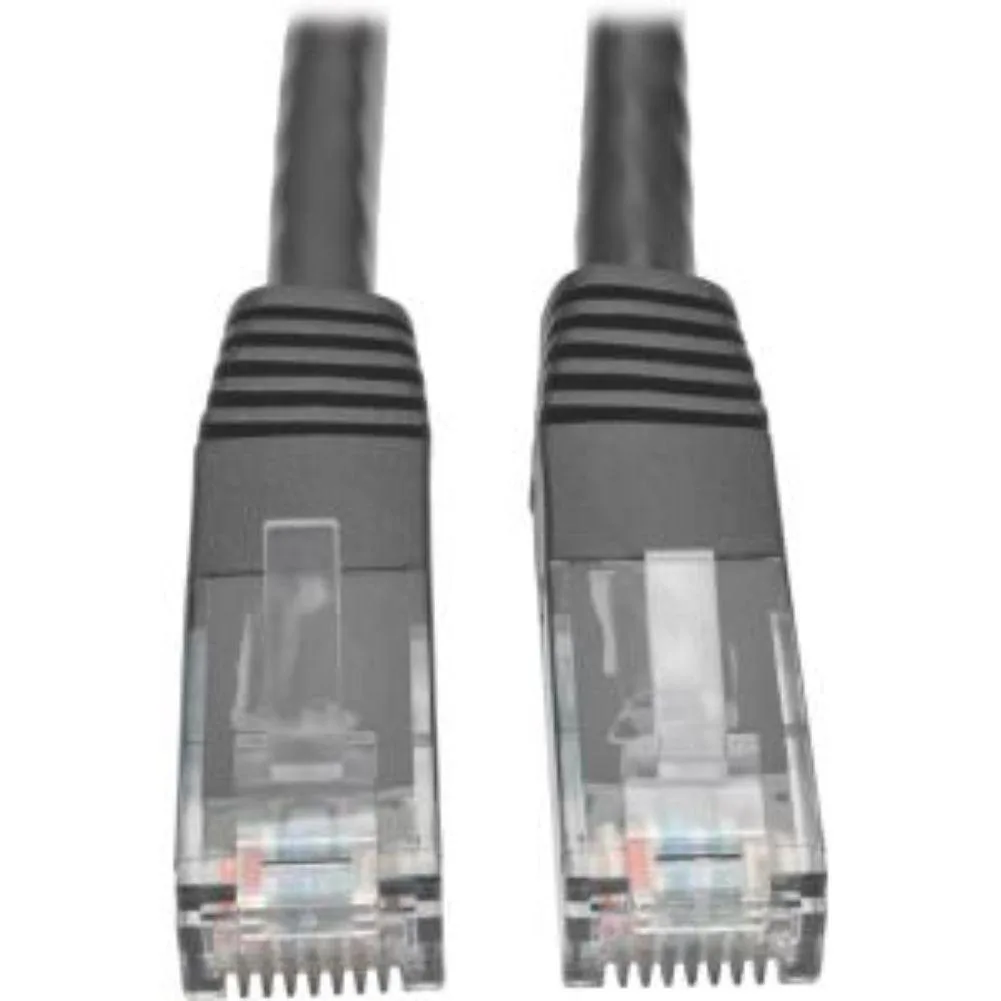 Tripp Lite Tripp Lite N200-001-BK Cat6 network ethernet cable 1 ft 550 MHz 24 AWG black — product photo