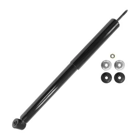 Cylindrical rear shock absorber, metallic silver finish, model 251190