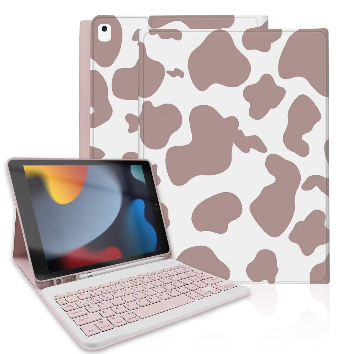 Barrow Mods Barrow Mods Keyboard Case 10.2" Brown Cow 2 in 1 accessory — product photo