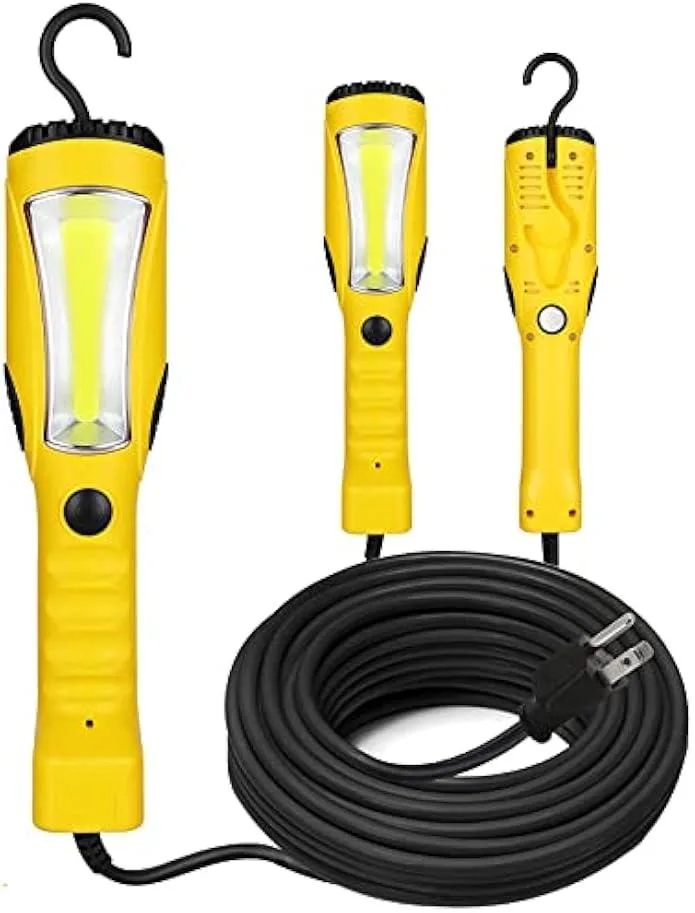 TAURKENAM TAURKENAM 25 ft 1200 lumen COB LED work light power adapter — product photo