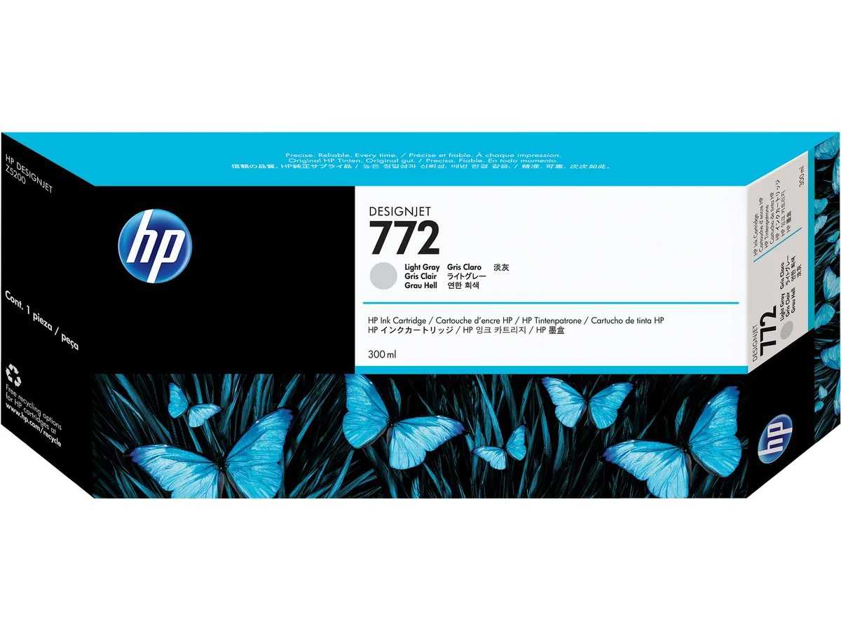 HP HP CN634A 772 Light Cyan 300 ml Ink Cartridge — product photo