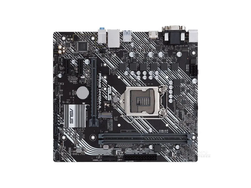 ASUS ASUS PRIME H410M-A Intel H410 DDR4 64GB Micro ATX motherboard — product photo