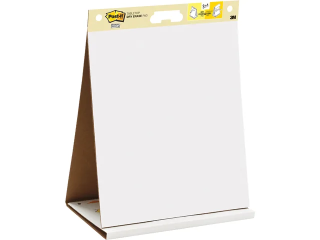 Post-it Post-it 563 DE Self-Stick Tabletop Easel Pad 20 x 23 White 20 Sheets — product photo