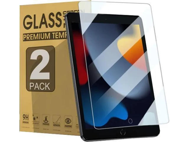 Manw Manw A2602 2Pack Tempered Glass Screen Protector iPad 10.2 inch 0.33mm 9H Hardness — product photo