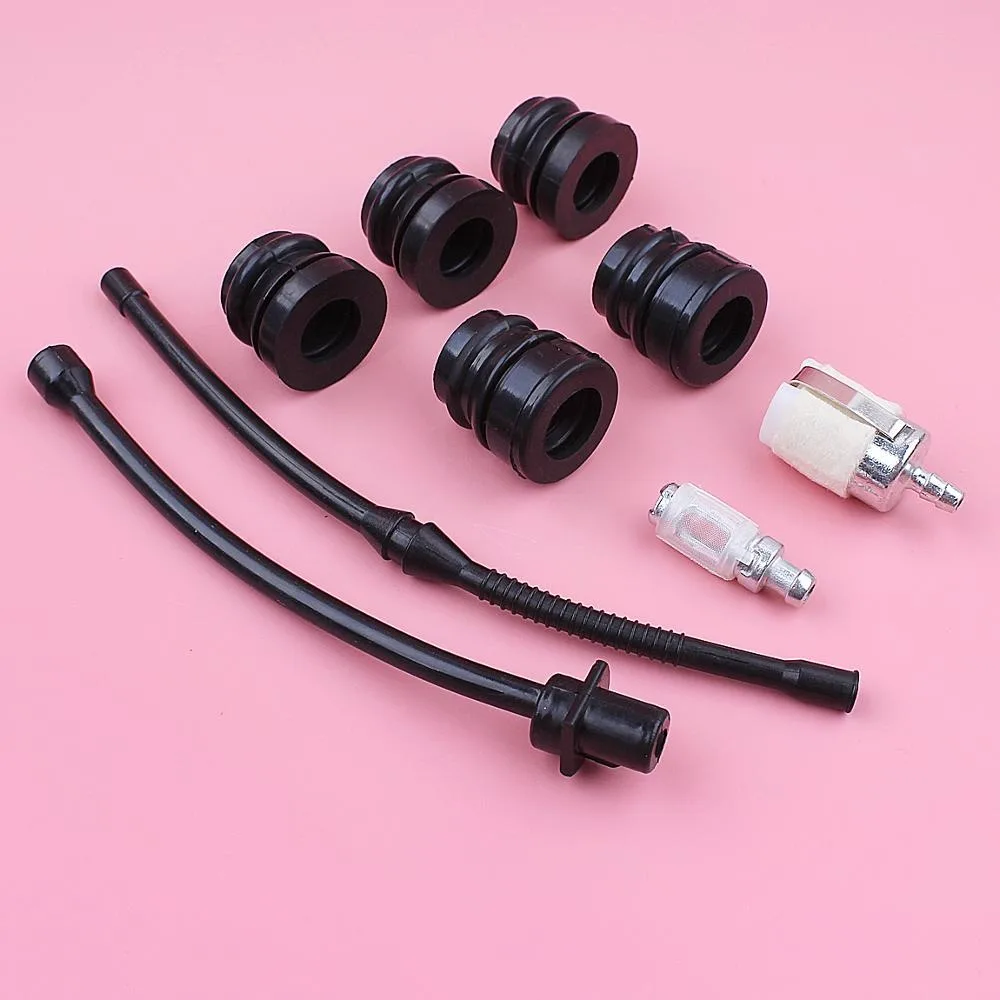 LAHDEK LAHDEK Fuel Oil Filter Line AV Buffer Mount Set 45 52 58cc Chainsaw — product photo