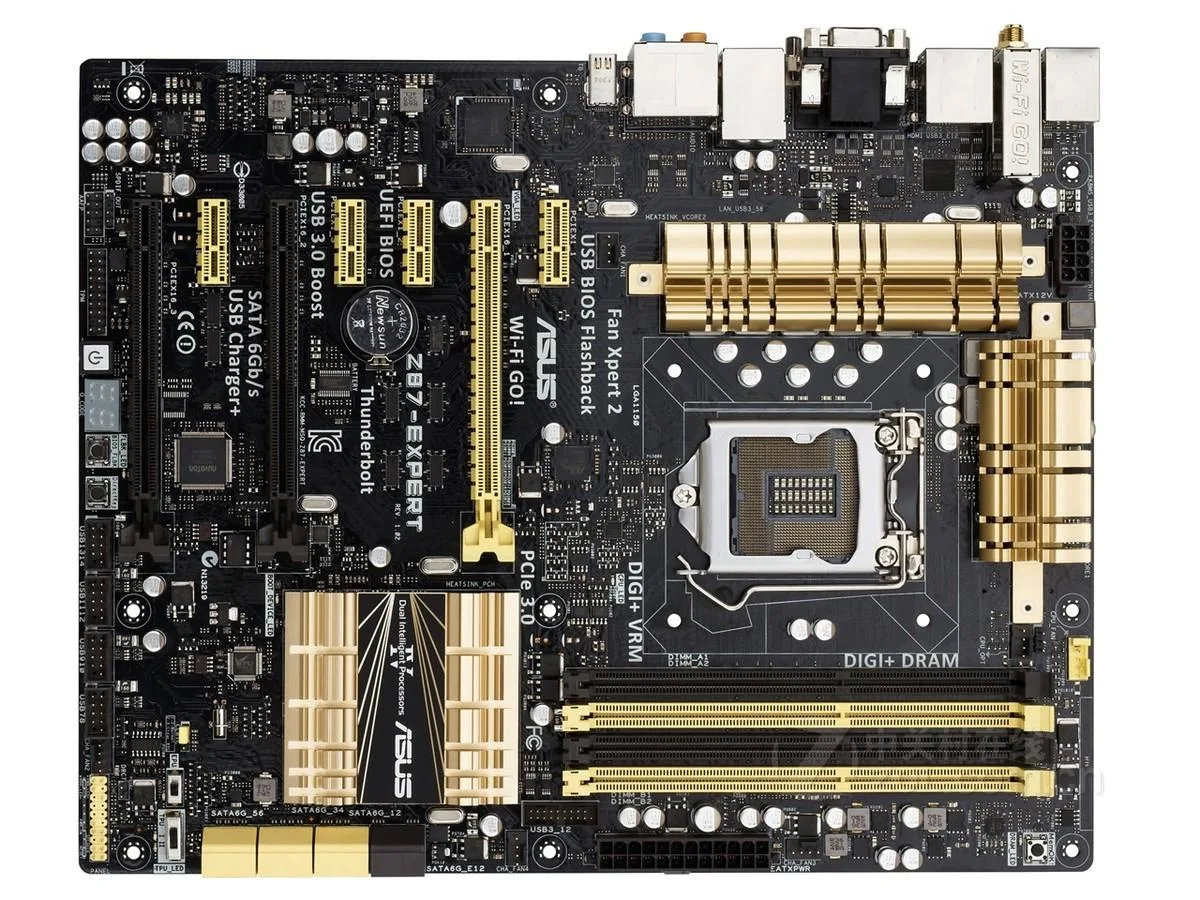 ASUS ASUS Z87-EXPERT Intel Z87 motherboard LGA 1150 DDR3 32GB ATX — product photo
