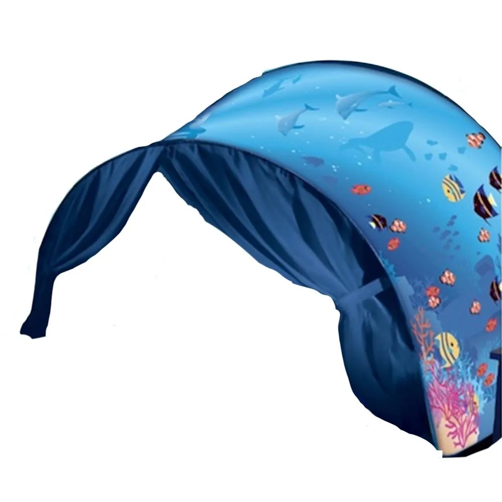 Ontel Ontel DTPKG10718-NKS DreamTents Undersea World Twin pop-up bed tent with light — product photo