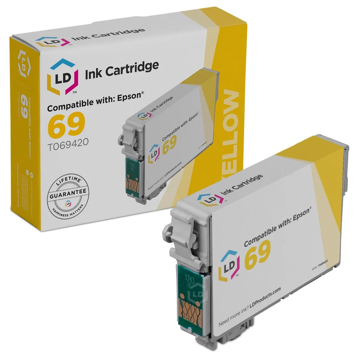 LD Products LD Products T069420 Yellow Ink Cartridge — product photo