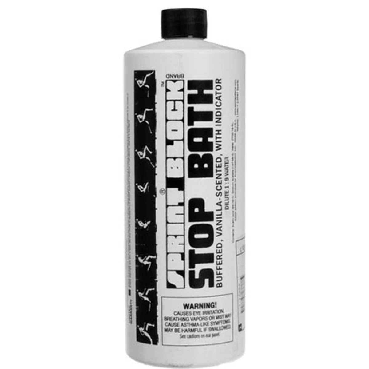 Sprint Block Stop Bath vanilla scented indicator 1L bottle