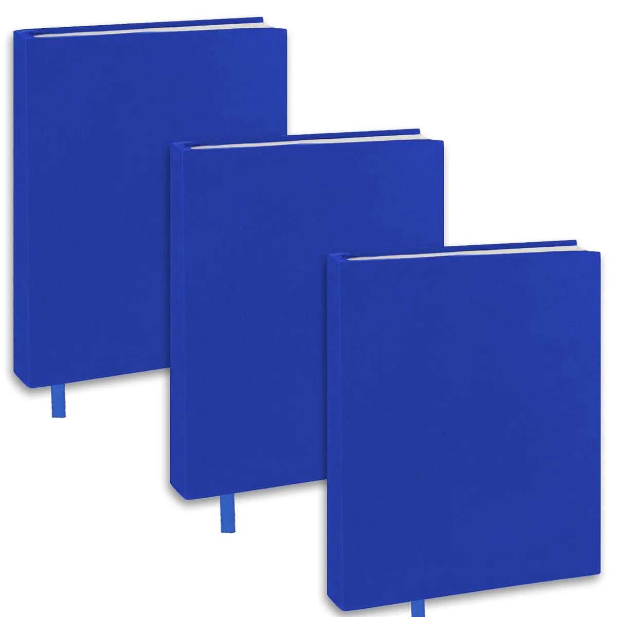  KICNIC Blue Book Covers 3 Pack 9x11 Inch Jumbo Stretchable Book Sox — product photo