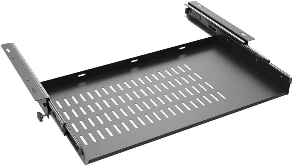 BFKK BFKK Sliding Under Desk Laptop Shelf 16.3" x 12" 21" Wide — product photo