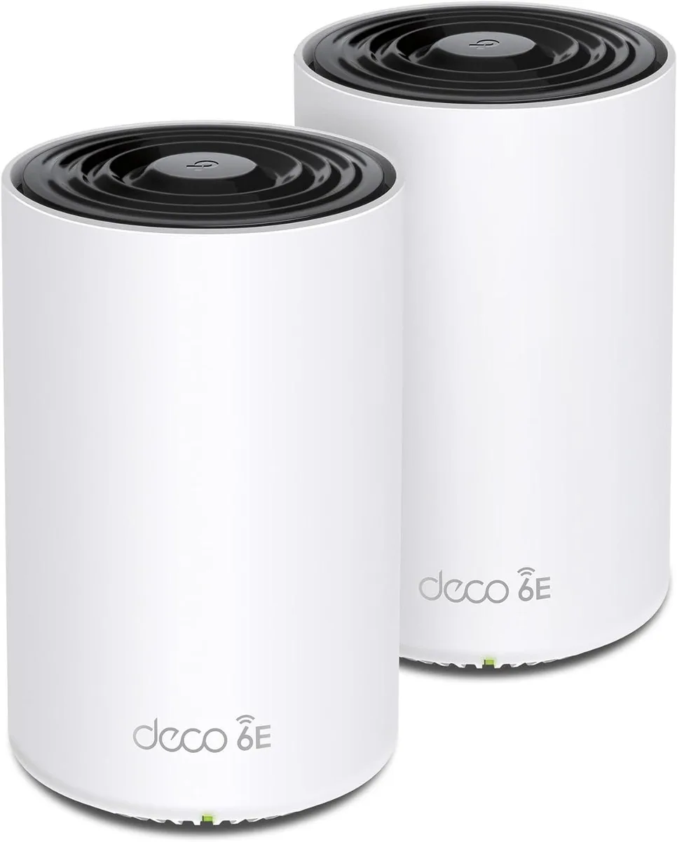TP-Link TP-Link Deco XE70 Pro AXE4900 Tri-Band WiFi 6E Mesh System 2-Pack — product photo