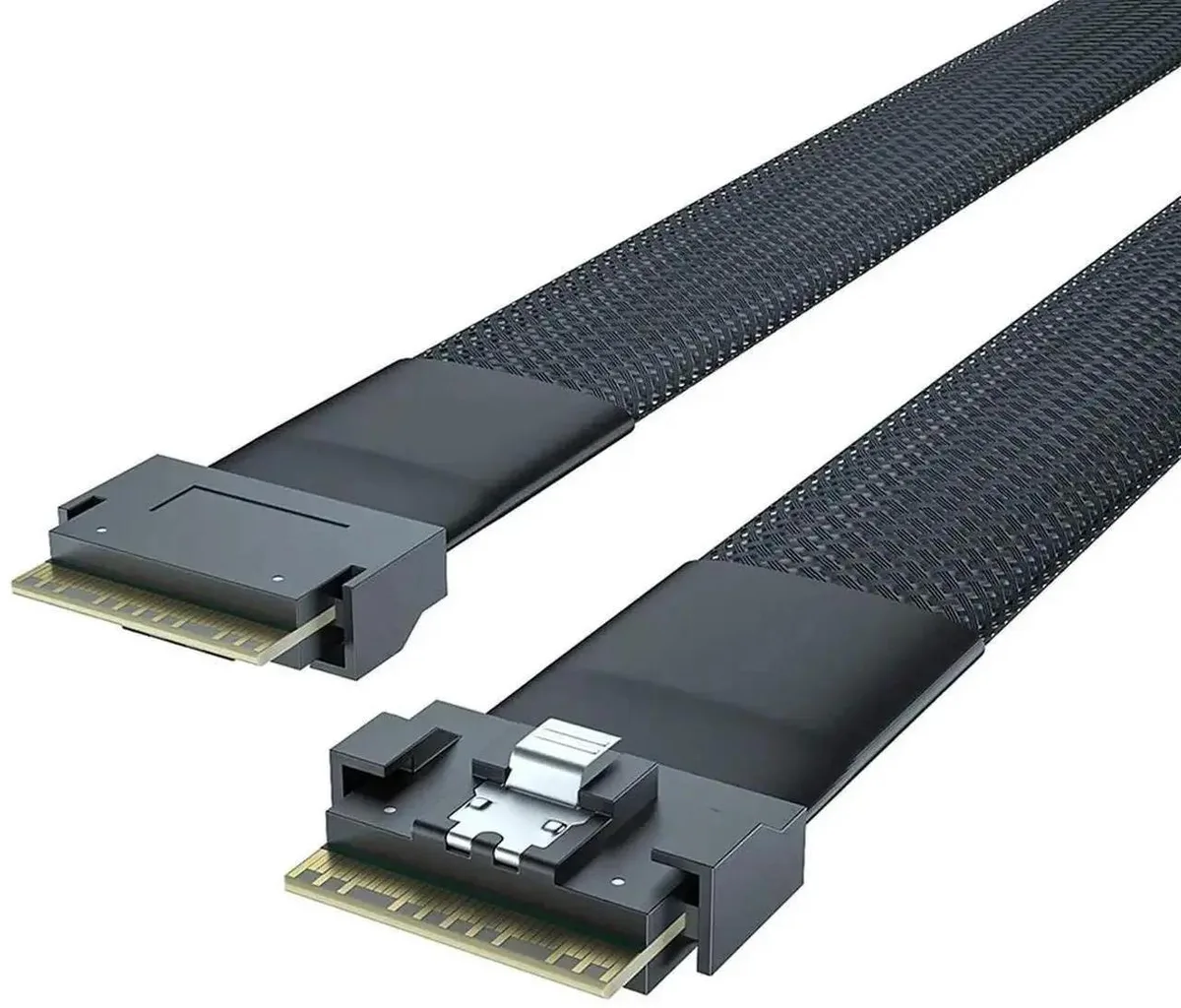SMUGDESK SMUGDESK SlimSAS SFF-8654 8i 0.5m 24Gbps InfiniBand Cable — product photo