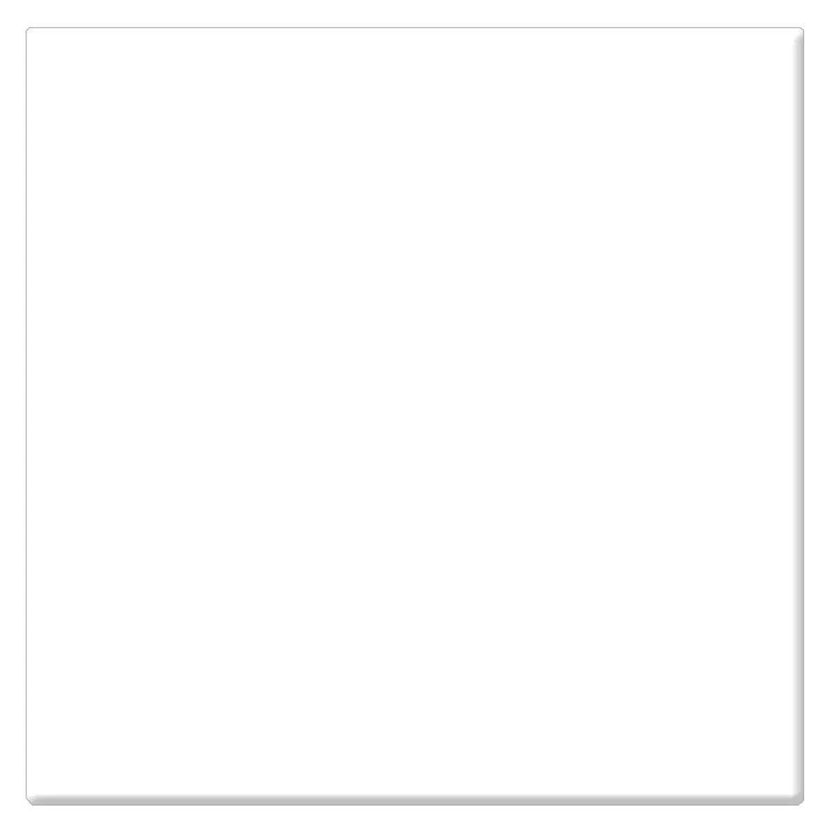 Square 4x4 inch glass filter in a thin metal frame
