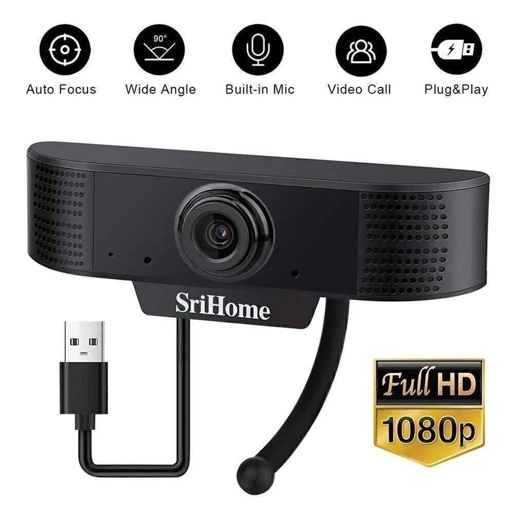 Sricam Sricam 1080p Webcam with Microphone — product photo