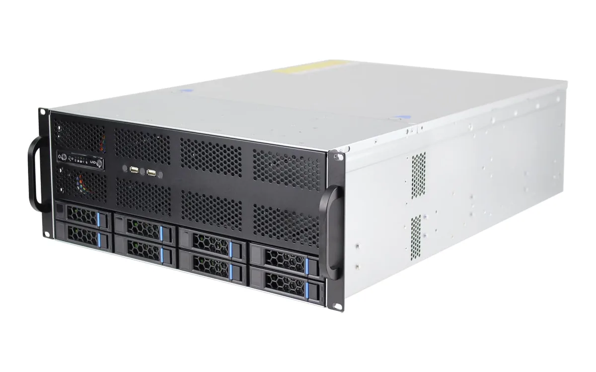 HOTCFWQ HOTCFWQ G465-08 4U server chassis hot plug 12GB SAS air-cooled — product photo