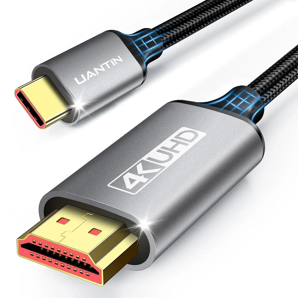 Keyence Keyence USB-C to HDMI cable 4K 30Hz 6ft — product photo