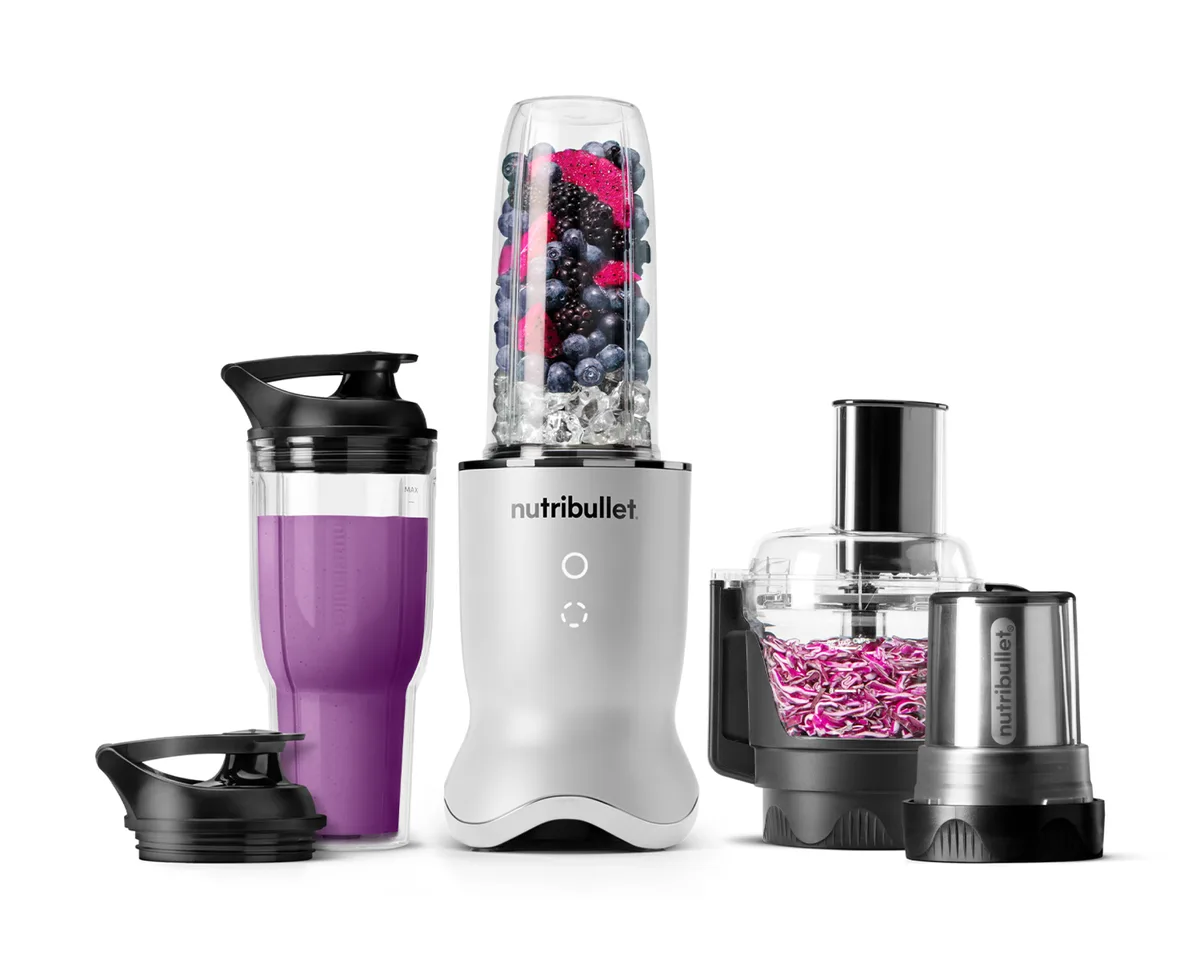 NutriBullet NutriBullet NB50550AW 1200W 3-in-1 Blender 32oz 24oz Pearl White — product photo