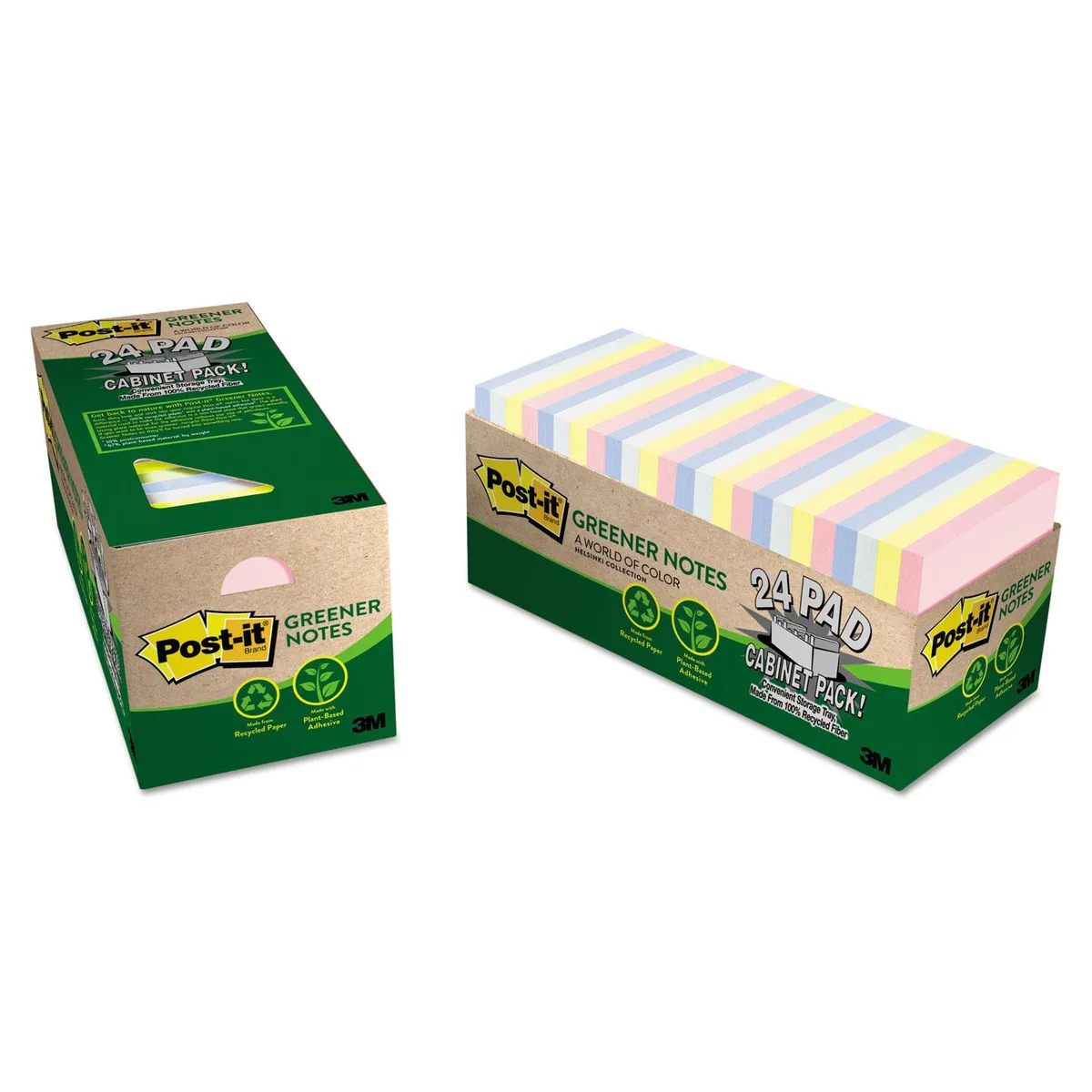 3M 3M 654R-24CP-AP Sticky Notes 24 Pads 75 Sheets — product photo