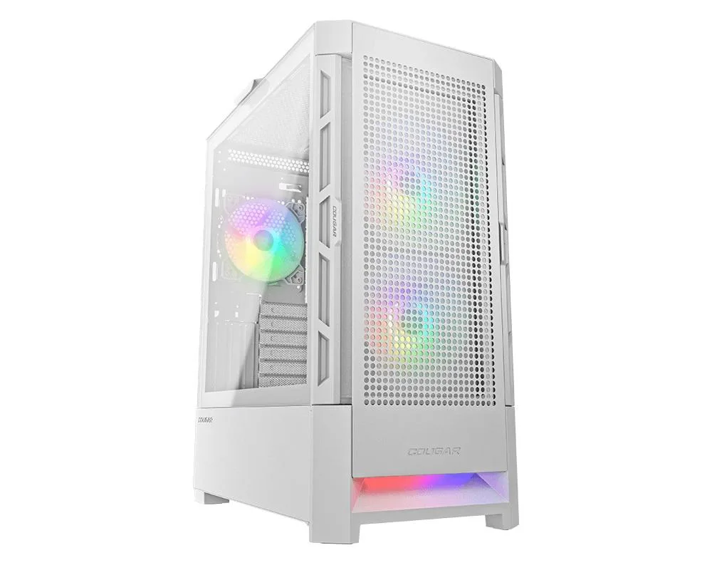 COUGAR COUGAR Airface RGB White Mid Tower PC Case — product photo