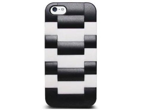 The Joy Factory, Inc. The Joy Factory Daytona V Textured Watchband Case for iPhone 5/5S CSD127 Snow White — product photo