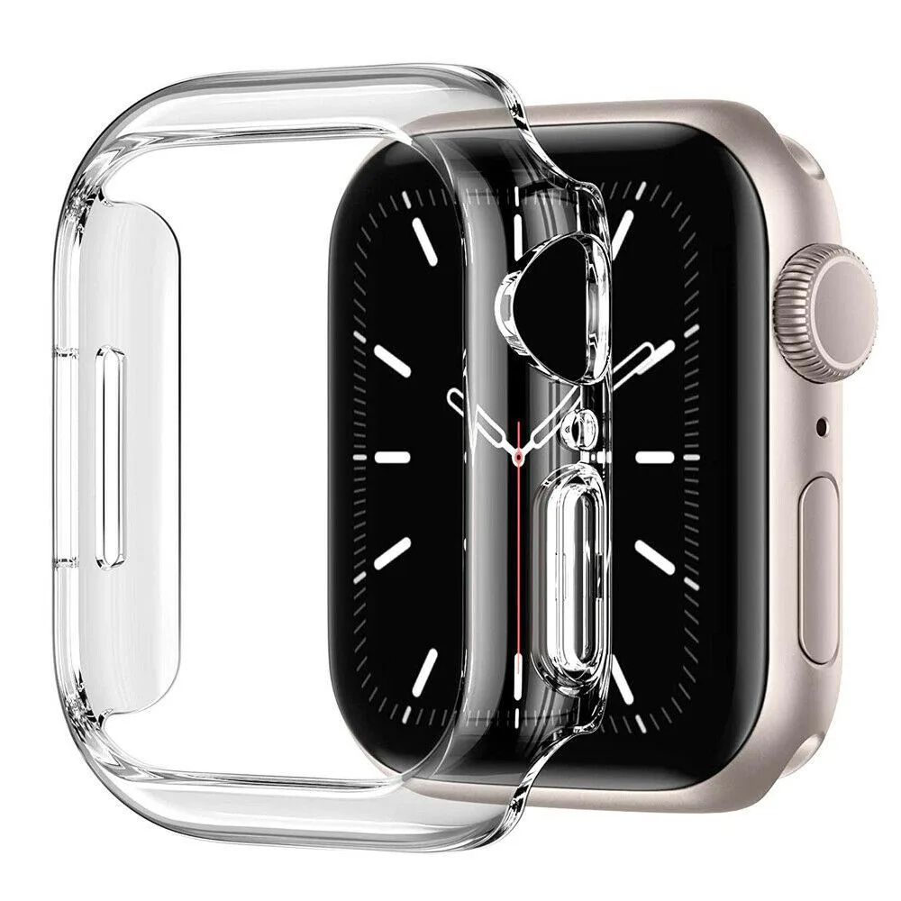 iClover iClover Shockproof Bumper Case for Apple Watch Series 7 45mm Clear — product photo