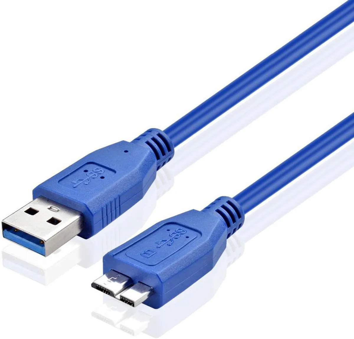 Vszerda Vszerda USB 3.0 Type A to Micro B Male Cable 1m Blue — product photo