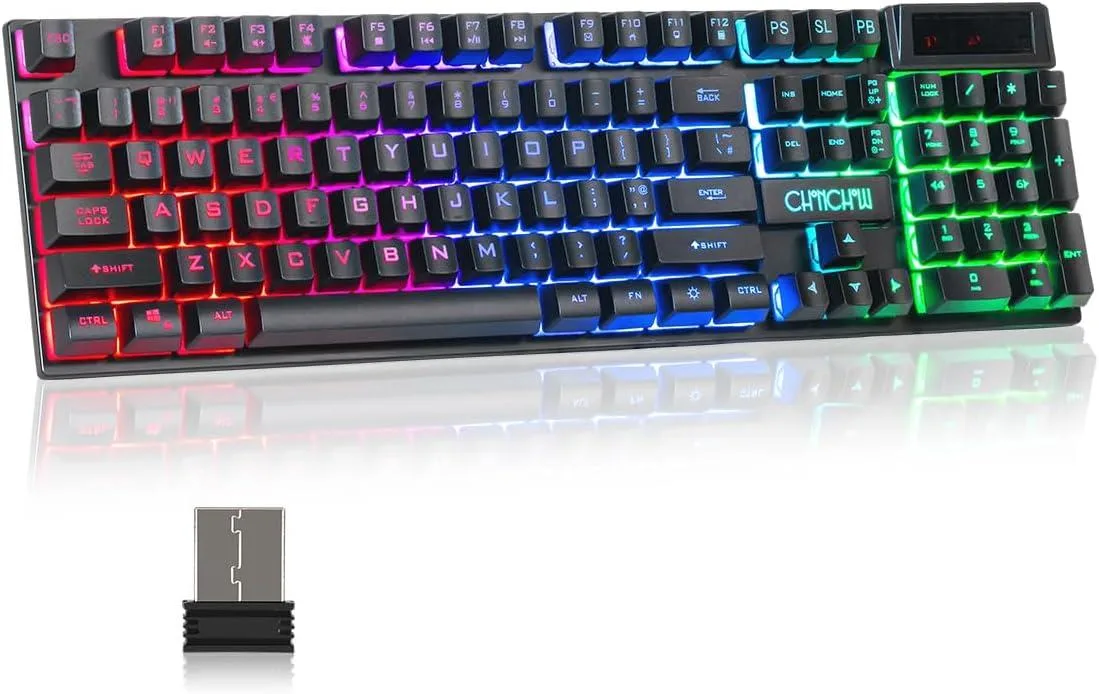 usbroway usbroway Wireless Gaming Keyboard 104 Key 2.4G 2500mAh G221e — product photo