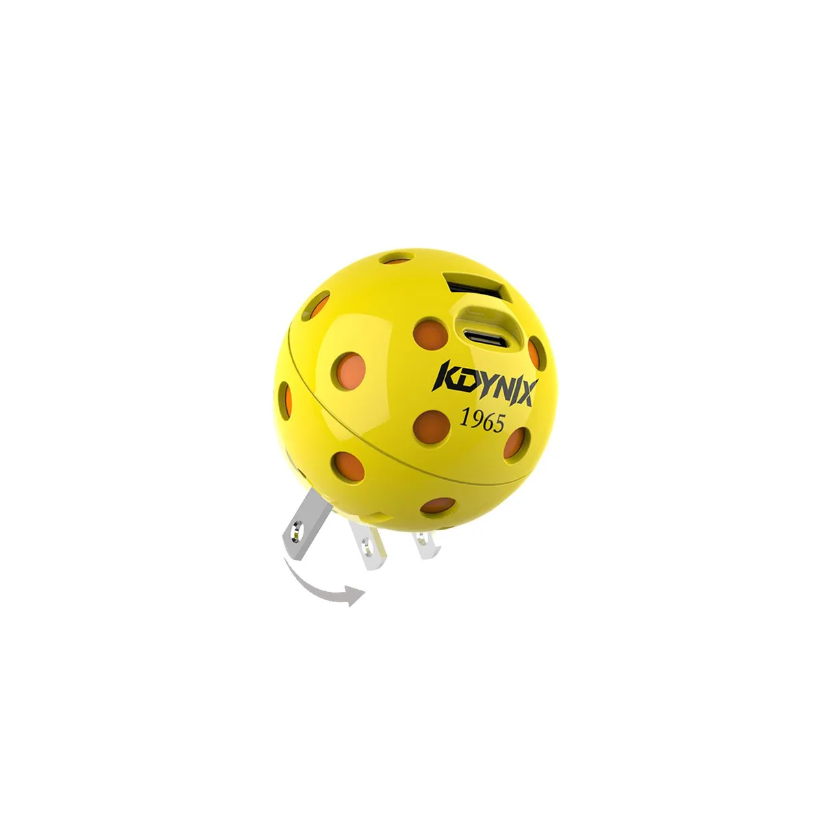 KDYNIX KDYNIX Golf Ball 20W USB-C Charger Yellow-orange — product photo