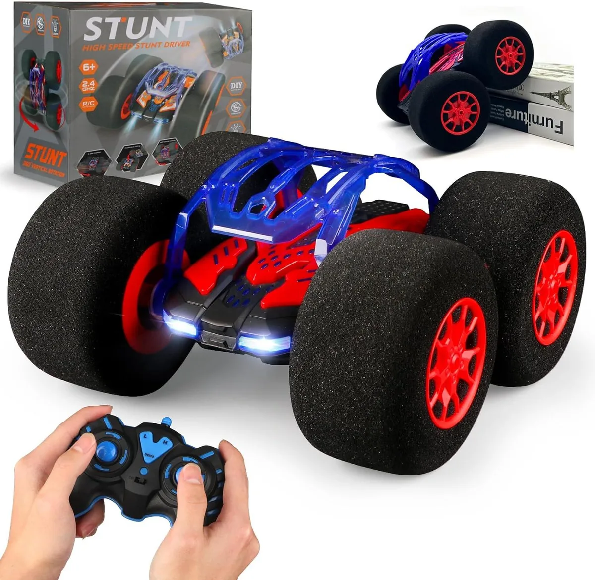 usbroway usbroway Stunt RC Car Oversized Sponge Tires 2.4GHz 360° — product photo