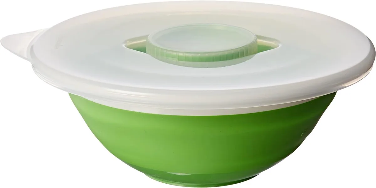Progressive International Progressive International 5 Cup Collapsible Salad Bowl with Dressing Holder — product photo