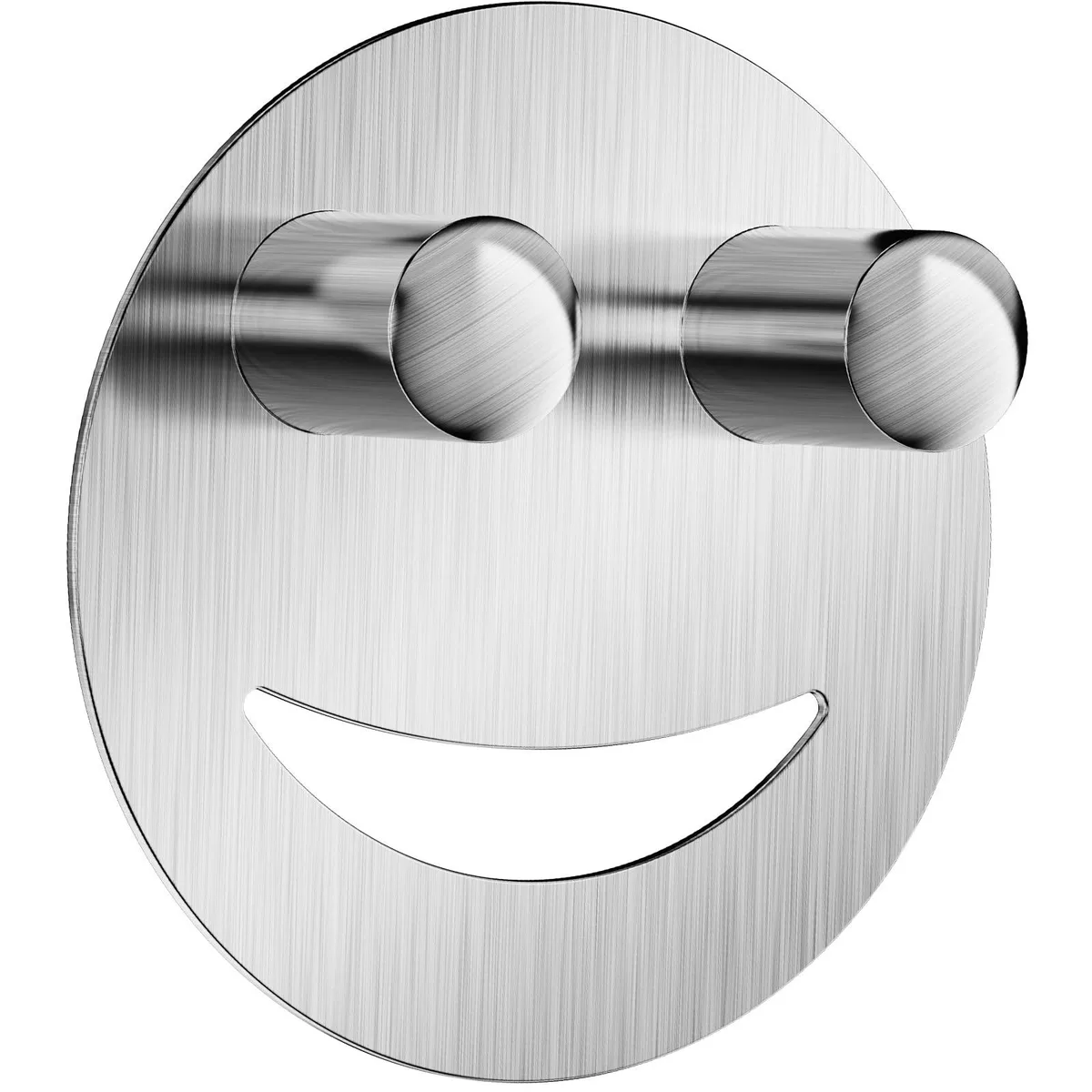 Stainless steel smiley face sponge holder with suction cup