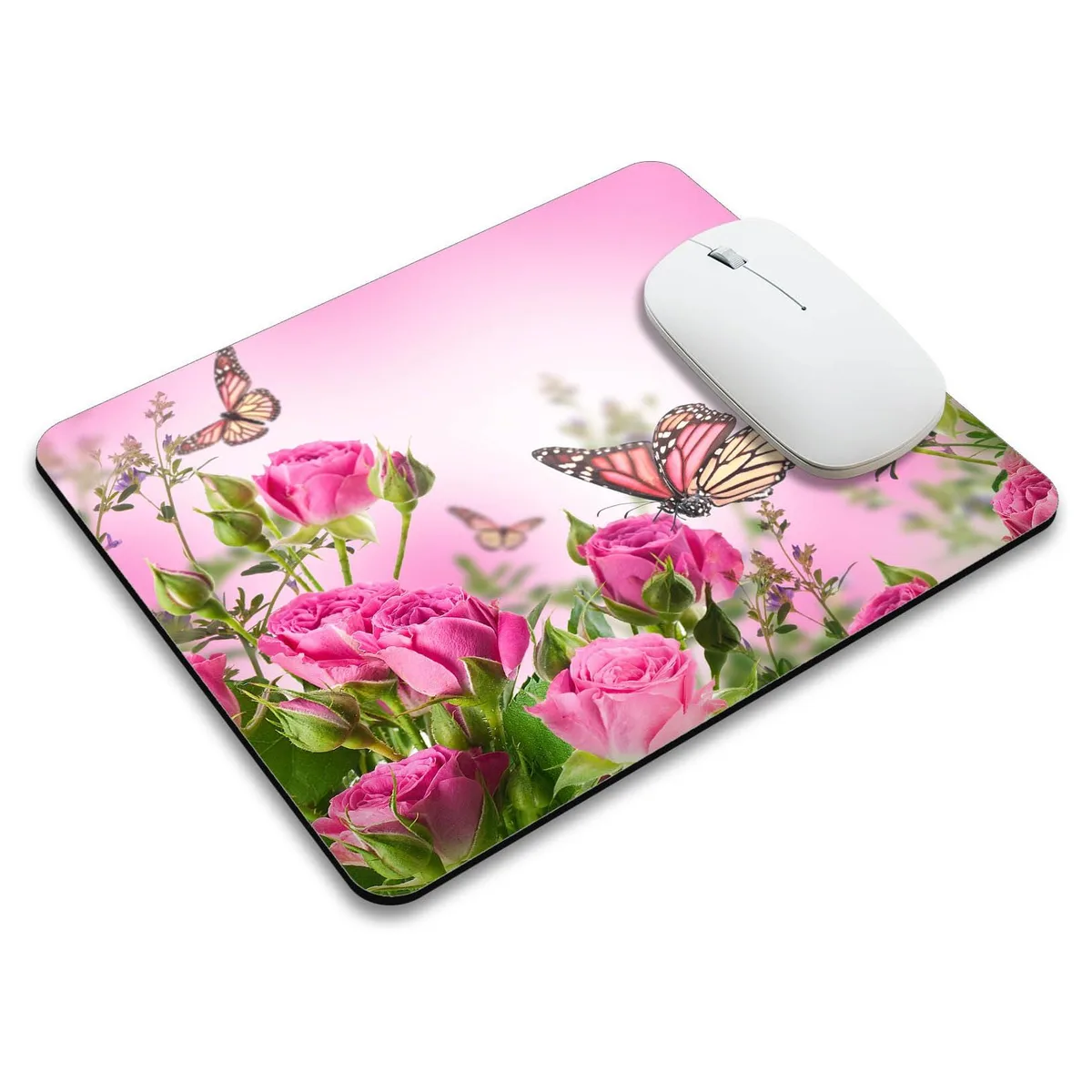  Mzmrss MZF250122M07 Mouse Pad 9.5 x 7.9 in 0.12 in 07-Butterfly — product photo