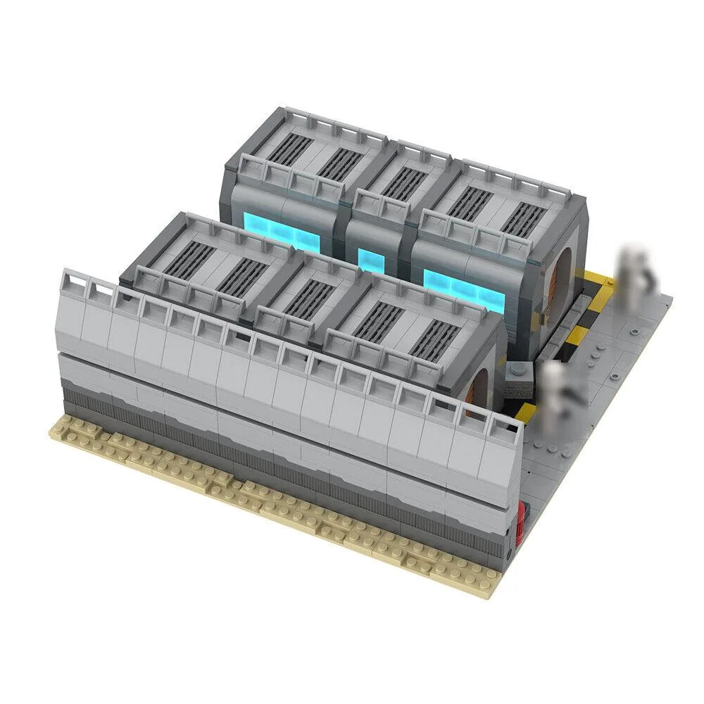 ZITIANYOUBUILD ZITIANYOUBUILD MOC-155521 Base and Barracks Building Set 695 Parts — product photo
