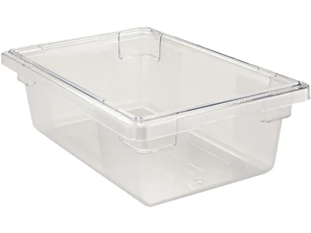 Rubbermaid Commercial Rubbermaid Commercial RCP 3309 CLE 3.5 gal clear polycarbonate cleaning box — product photo