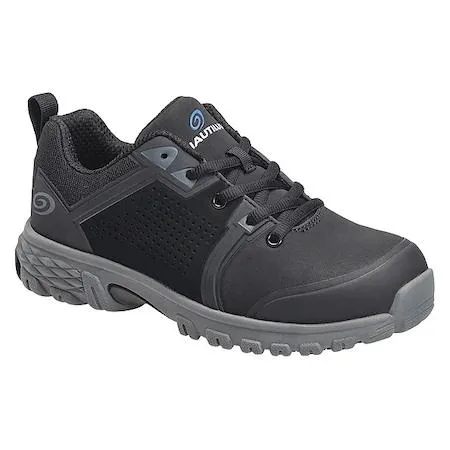 Nautilus Safety Footwear Nautilus Safety Footwear N1357 Women's Athletic Shoe Alloy Toe Leather Black Size 7 — product photo