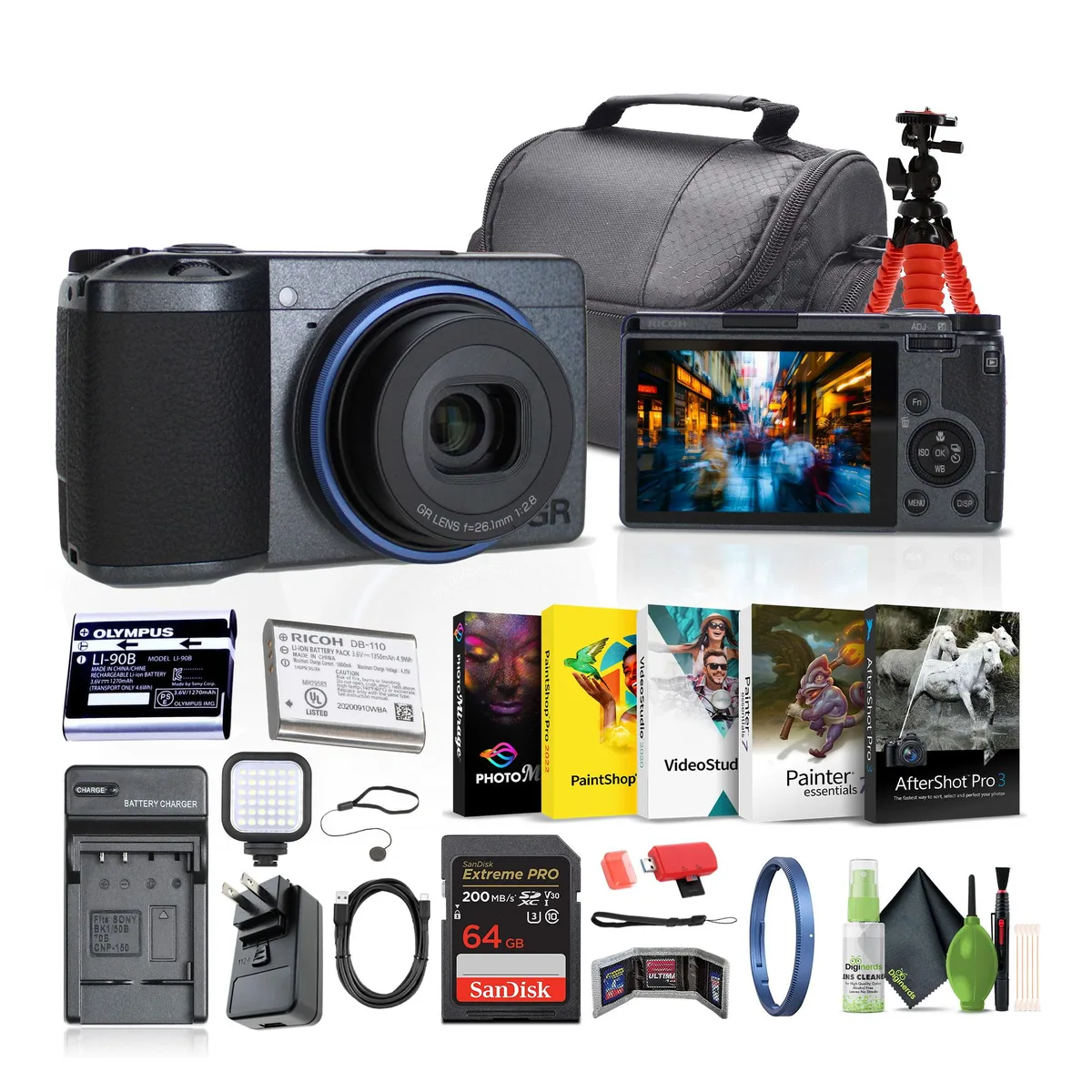 Ricoh Ricoh GR IIIx Urban Edition Camera Kit 64GB — product photo