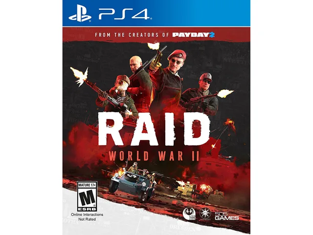 505 Games 505 Games Raid: World War II ps4 video game — product photo