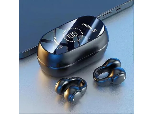 LORDWORLD LORDWORLD Clip-On Open Ear Bone Conduction Headphones Bluetooth 5.3 — product photo