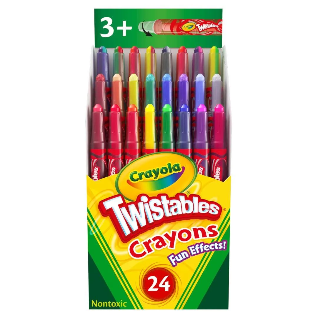  Crayola Mini Twistables Crayons 24 Pack 529824 — product photo