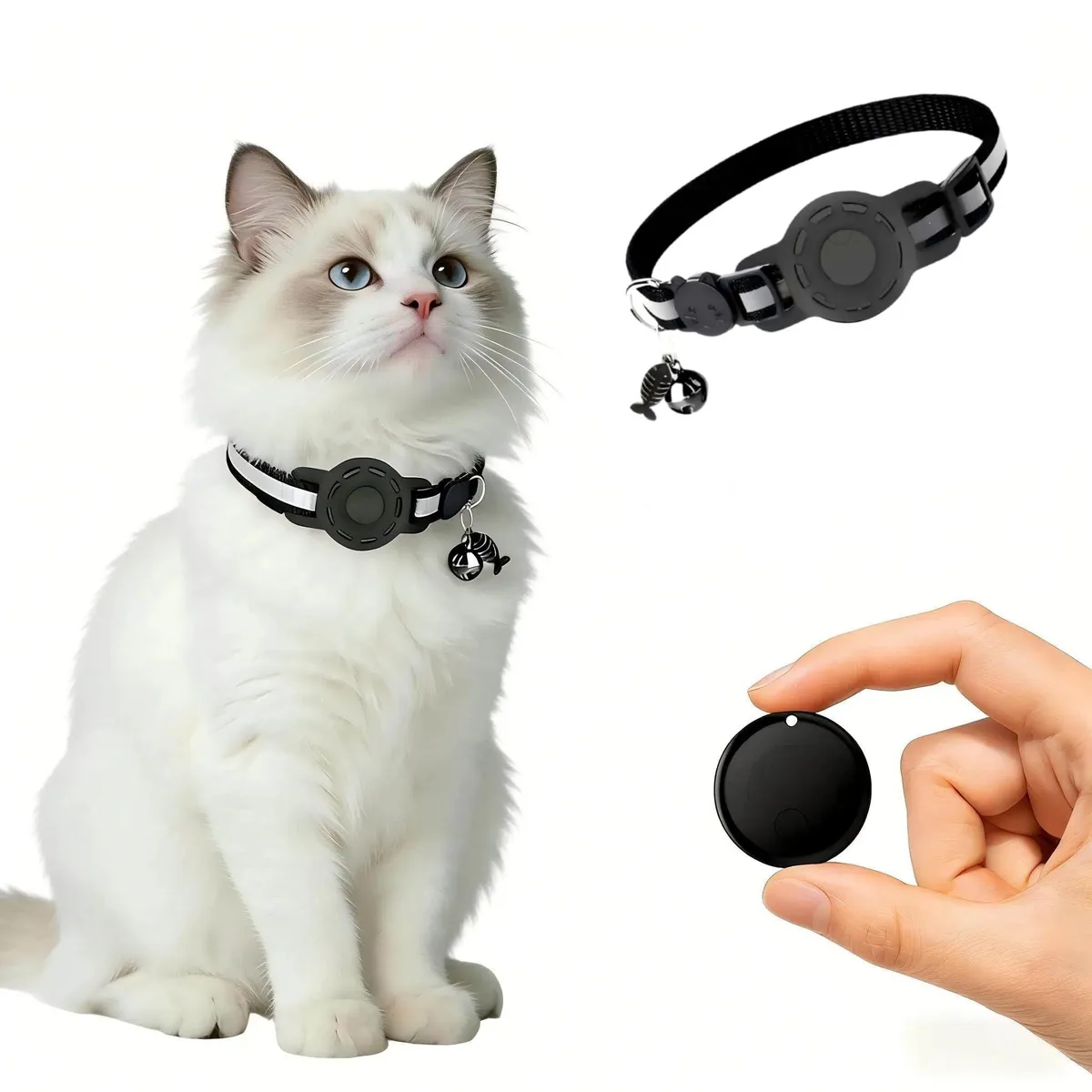  PAW CAT Tracker for Android Small Multi-Color GPS Collar — product photo