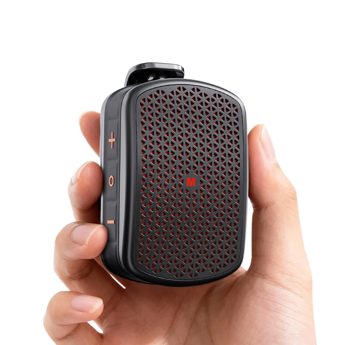  MANKASUKE M1 Clip-on PA Speaker Black Bluetooth 5.4 5W IPX7 — product photo