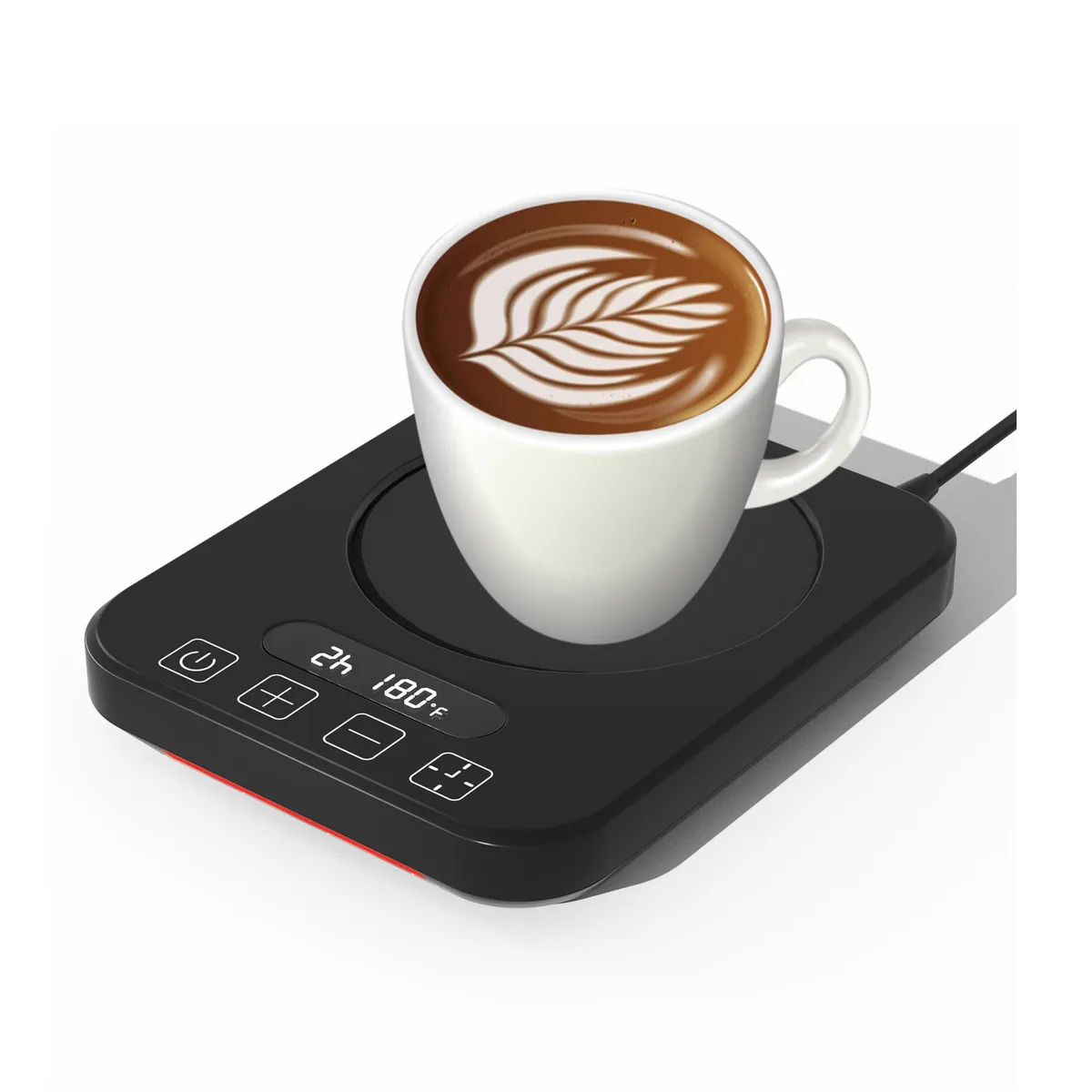  MAXI-MATIC FF-A320 beverage warmer 120-180°F 7 levels 94mm plate 150cm cord White — product photo