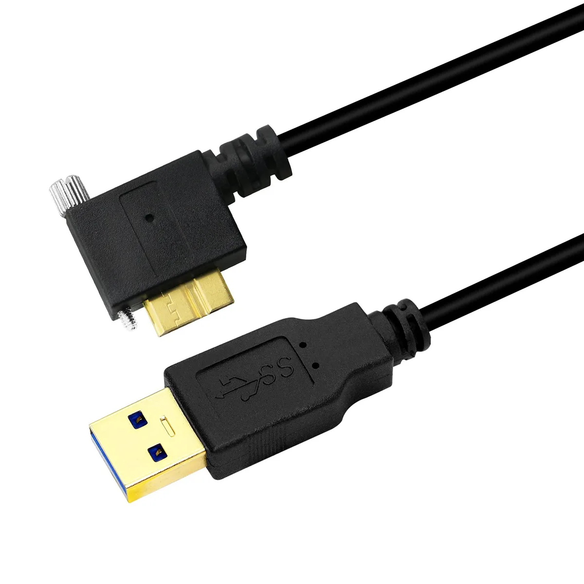 BUCIER BUCIER USB 3.0 A Male to 90 Degree Micro B Male Cable 3m — product photo