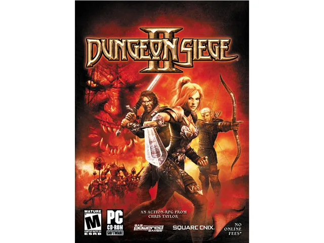 SQUARE ENIX USA SQUARE ENIX USA SE012 Dungeon Siege II downloadable game — product photo