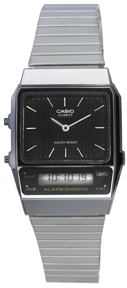 CASIO CASIO Vintage Analog Digital Black Dial Quartz AQ-800E-1A Unisex Watch — product photo