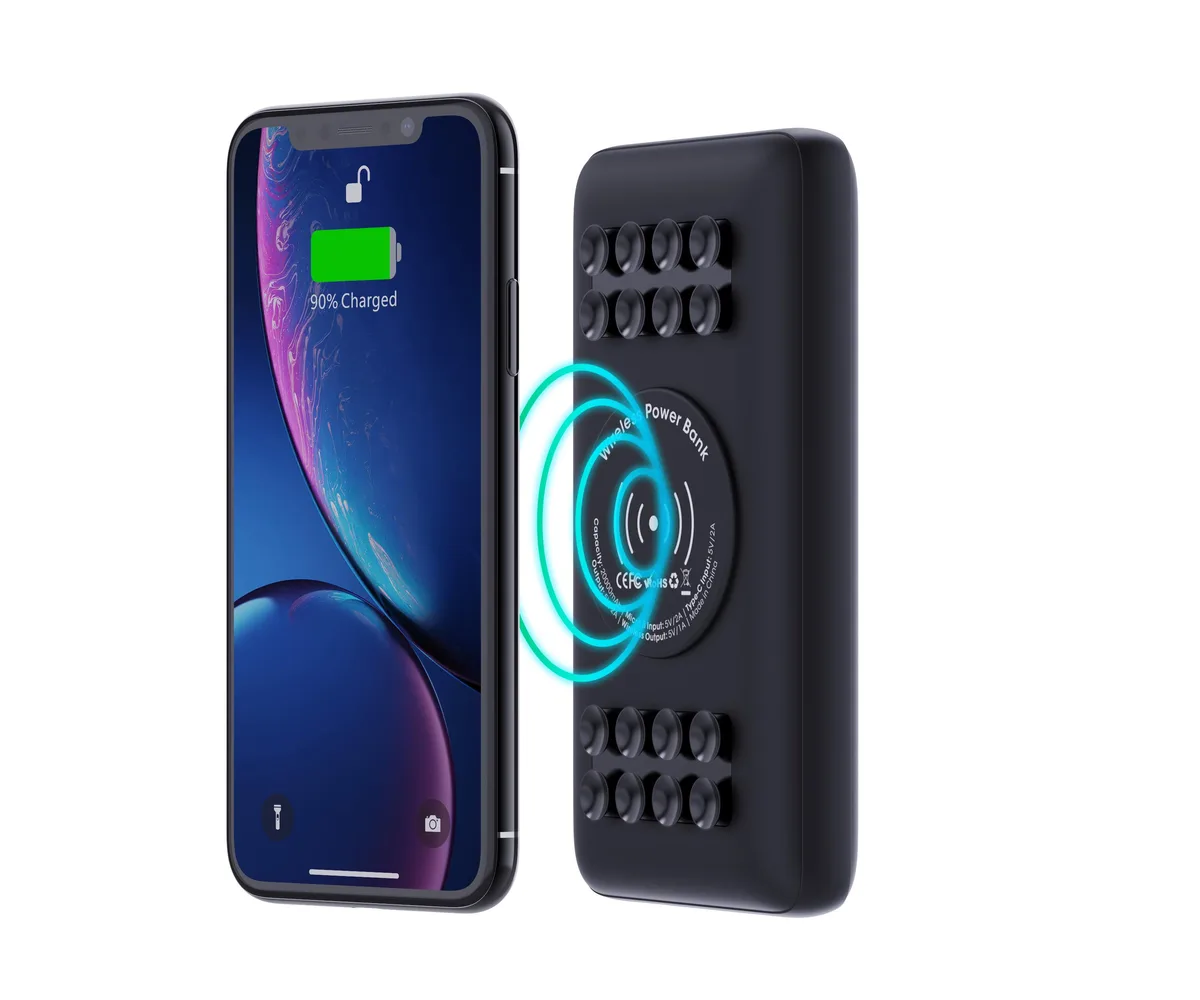 Techsmarter Techsmarter TSB7700 20000mAh 18W wireless power bank — product photo